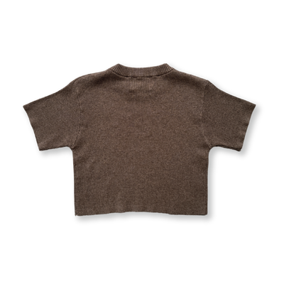 【GROWN】Fishing Club Rib Tee Mud Tシャツ 12-18m,18-24m,2-3y,3-4y（Sub Image-2） | Coucoubebe/ククベベ