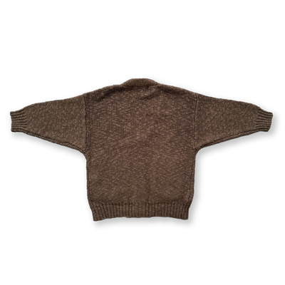 【GROWN】Textured Cardigan Mud カーディガン 12-18m,18-24m,2-3y,3-4y（Sub Image-2） | Coucoubebe/ククベベ