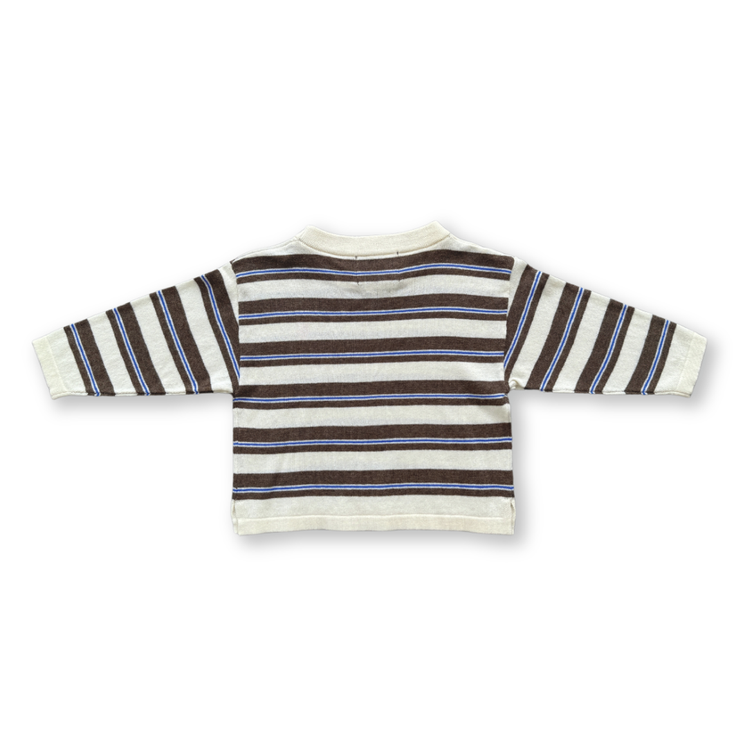 【GROWN】Long Sleeve Sardine Tee 長袖Tシャツ 12-18m,18-24m,2-3y,3-4y  | Coucoubebe/ククベベ