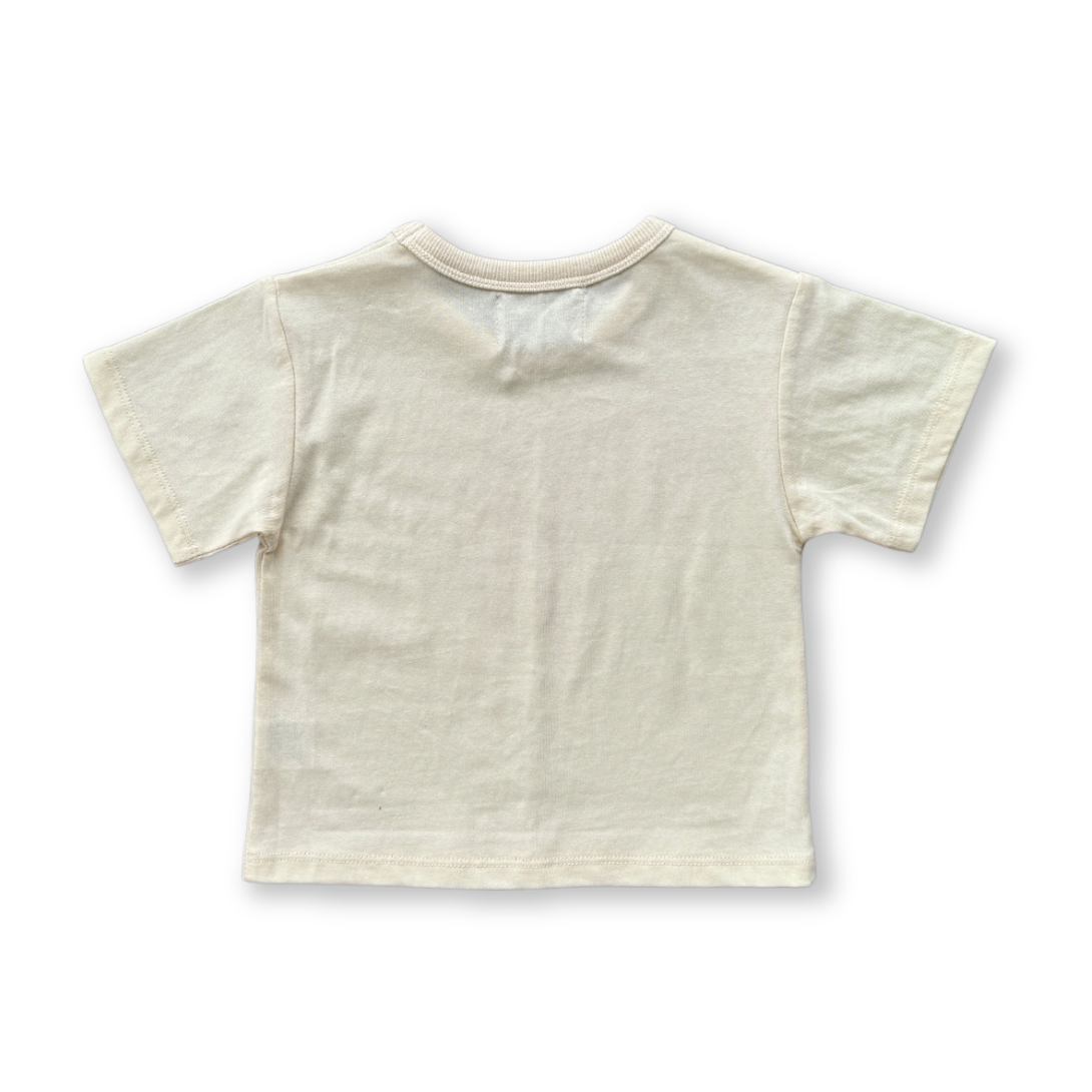 【GROWN】Sardine Tee Milk Tシャツ 12-18m,18-24m,2-3y,3-4y  | Coucoubebe/ククベベ