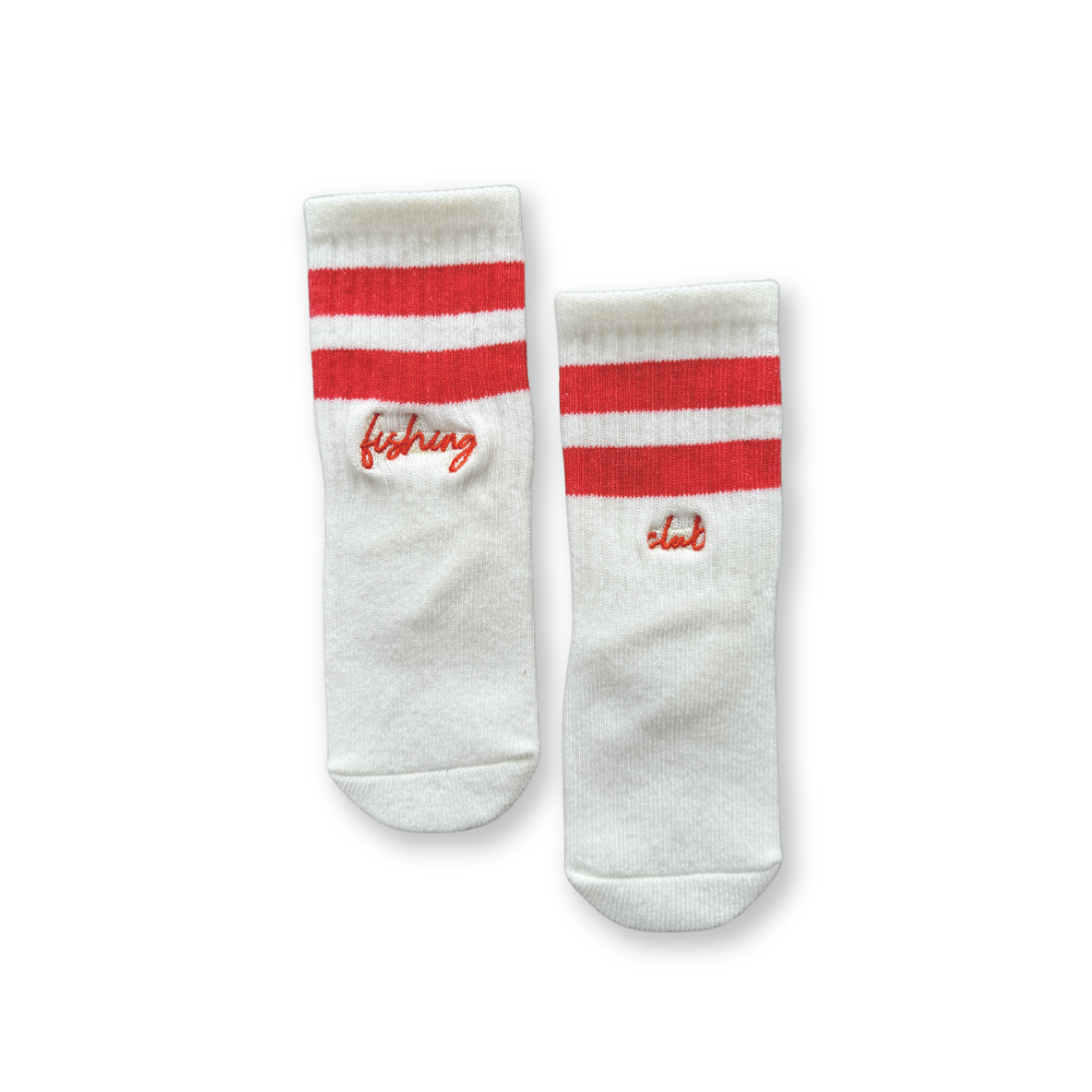 【GROWN】Fishing Club Socks Port Red 靴下 3-12m,1-2y,2-4y  | Coucoubebe/ククベベ