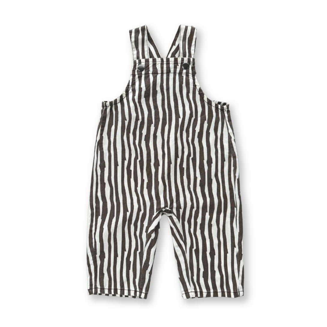 【GROWN】Align Overalls Mud/Milk オーバーオール 12-18m,18-24m,2-3y,3-4y  | Coucoubebe/ククベベ