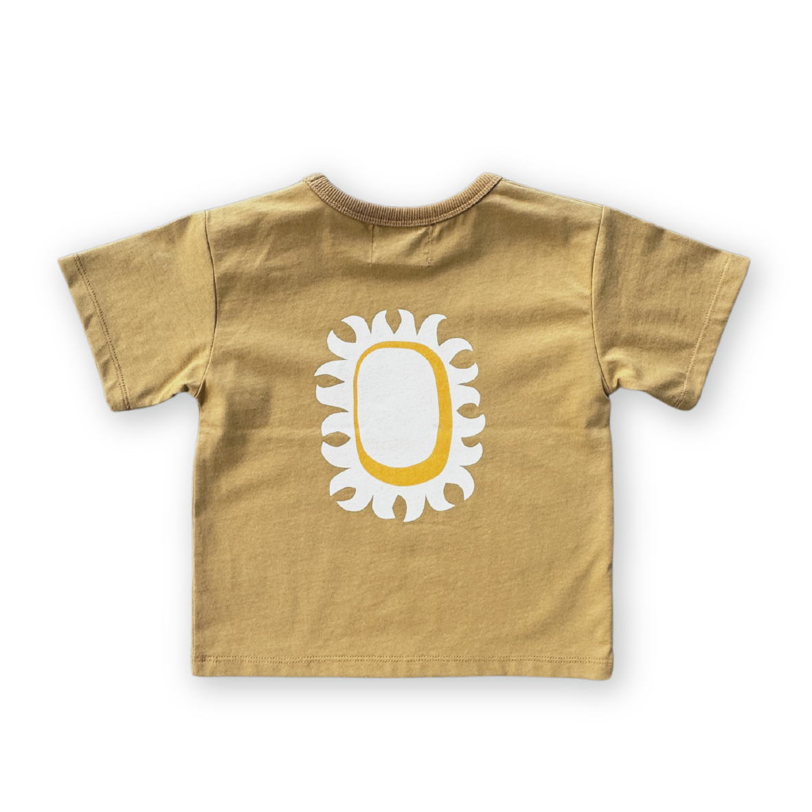 【GROWN】Organic Sunshine Tee Mustard Tシャツ 12-18m,18-24m,2-3y,3-4y  | Coucoubebe/ククベベ