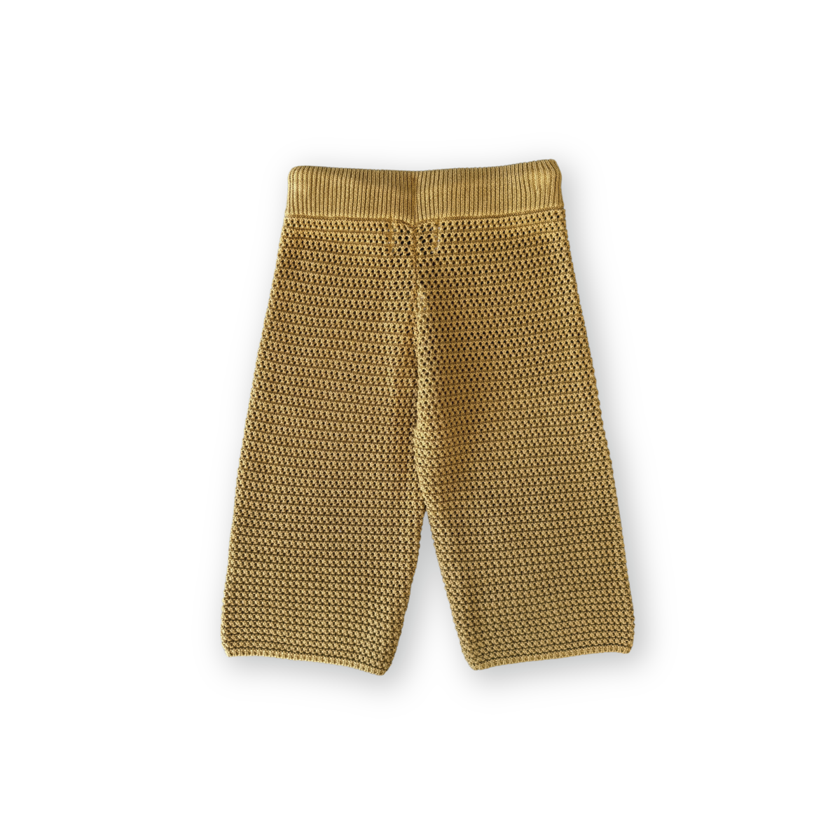 【GROWN】Organic Open Knit Pants Mustard パンツ 6-12m,12-18m,18-24m,2-3y,3-4y  | Coucoubebe/ククベベ
