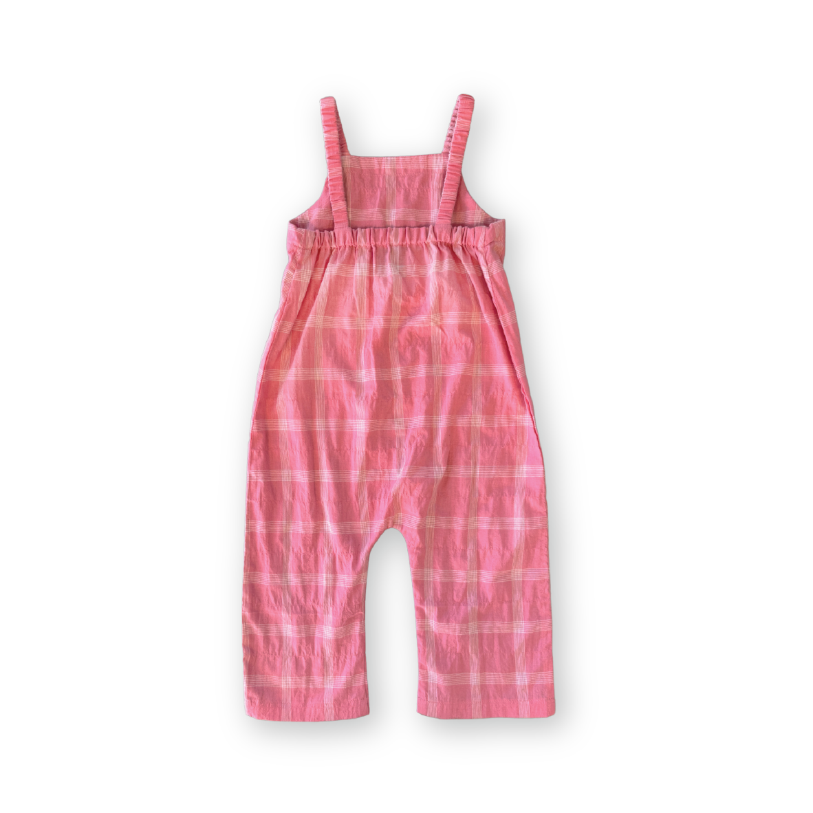 【GROWN】Cotton Check Playsuit  オーバーオール 12-18m,18-24m,2-3y,3-4y  | Coucoubebe/ククベベ