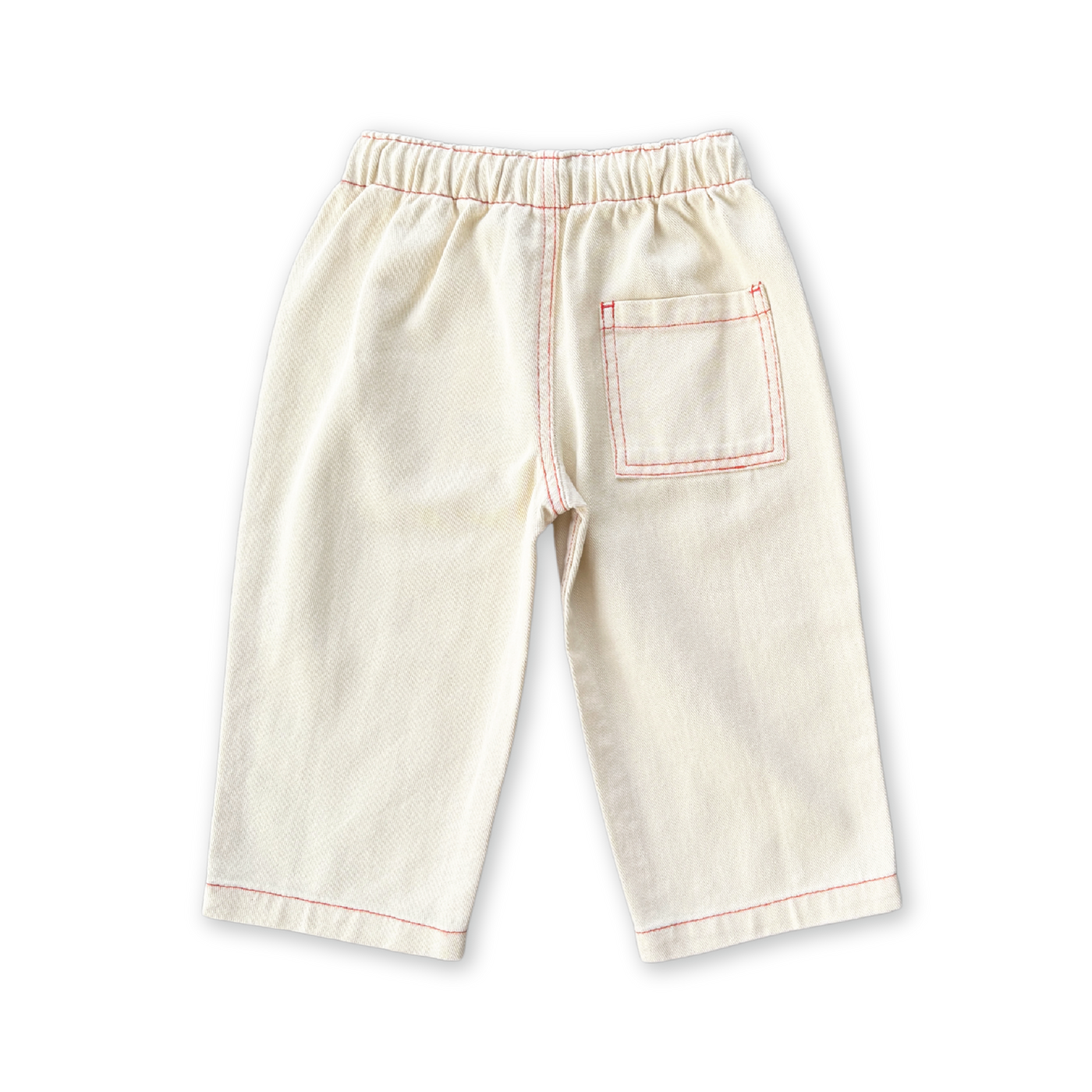 【GROWN】Organic Everyday Denim Pant Milk パンツ 12-18m,18-24m,2-3y,3-4y  | Coucoubebe/ククベベ