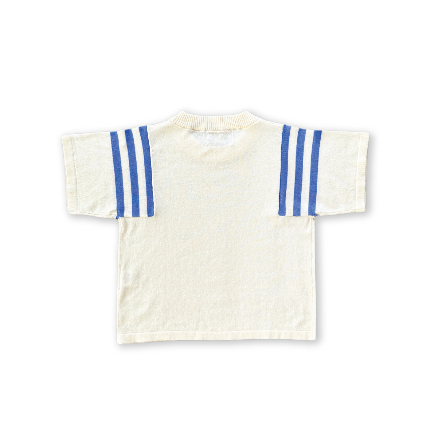 【GROWN】Knitted Stripe Sleeve Tee Milk Tシャツ 12-18m,18-24m,2-3y,3-4y  | Coucoubebe/ククベベ