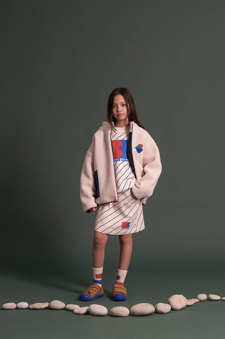 【bonmot organic】Sock green school Fog 靴下 3-4Y  | Coucoubebe/ククベベ