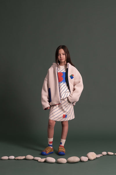 【bonmot organic】Sock green school Fog 靴下 3-4Y（Sub Image-2） | Coucoubebe/ククベベ