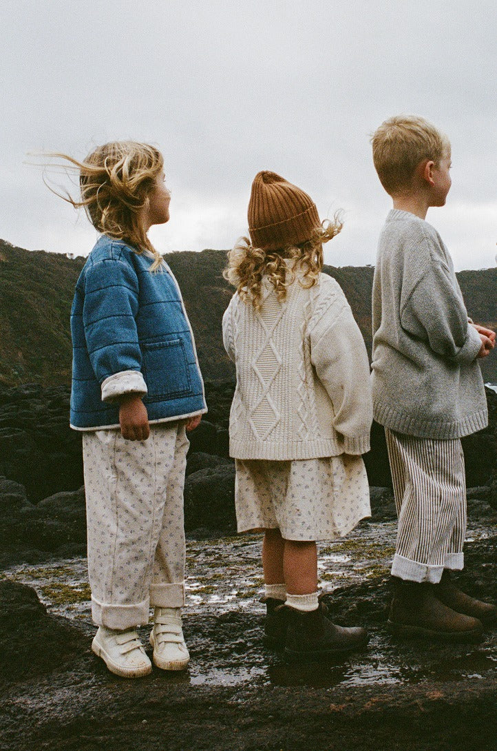 【GROWN】Collar Dress Garden ワンピース 12-18m,18-24m,2-3y,3-4y  | Coucoubebe/ククベベ