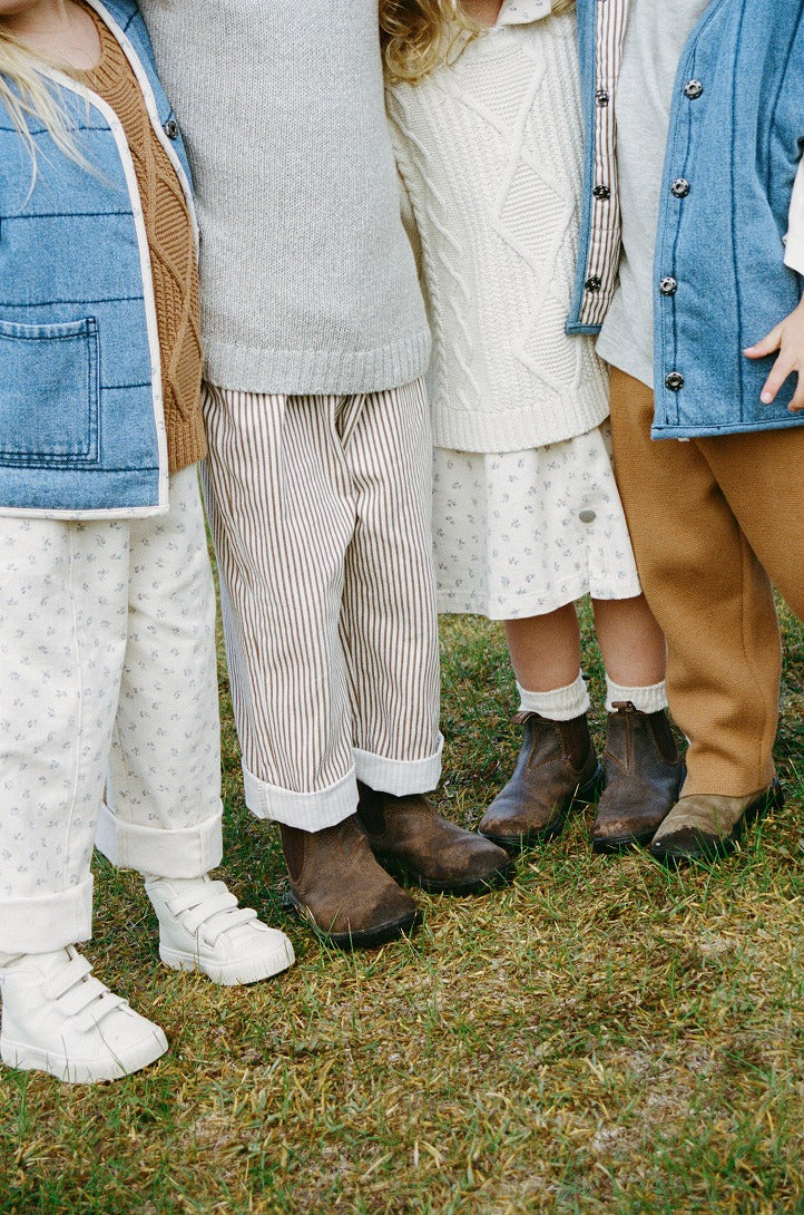 【GROWN】Everyday Pants Paint パンツ 12-18m,18-24m,2-3y,3-4y  | Coucoubebe/ククベベ