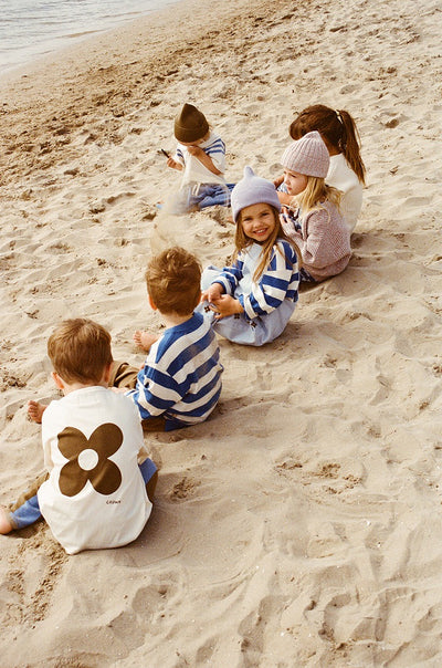 【GROWN】Posy Organic Tee Milk Tシャツ 6-12m,12-18m,18-24m,2-3y,3-4y（Sub Image-8） | Coucoubebe/ククベベ