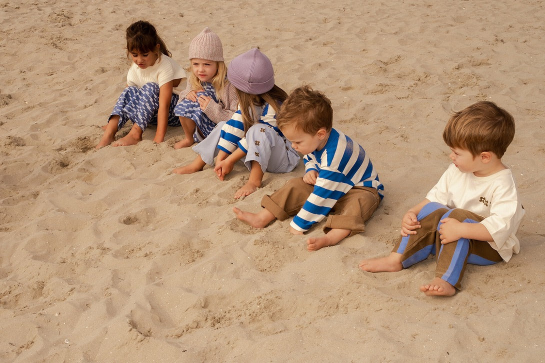 【GROWN】Striped Knit Pant Coffee パンツ 6-12m,12-18m,18-24m,2-3y  | Coucoubebe/ククベベ