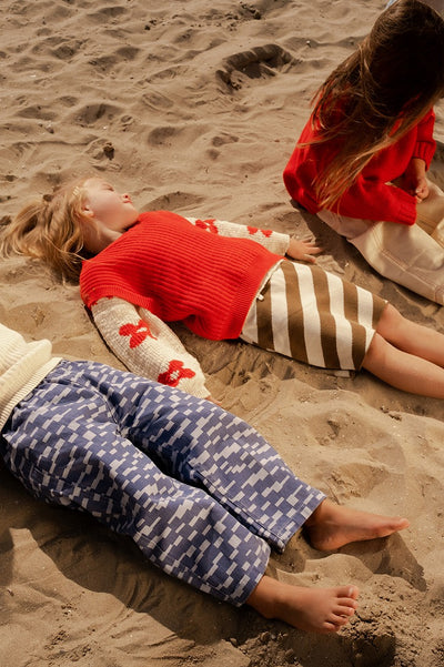 【GROWN】Knitted Posy Pull Over Milk ニット 12-18m,18-24m,2-3y（Sub Image-11） | Coucoubebe/ククベベ