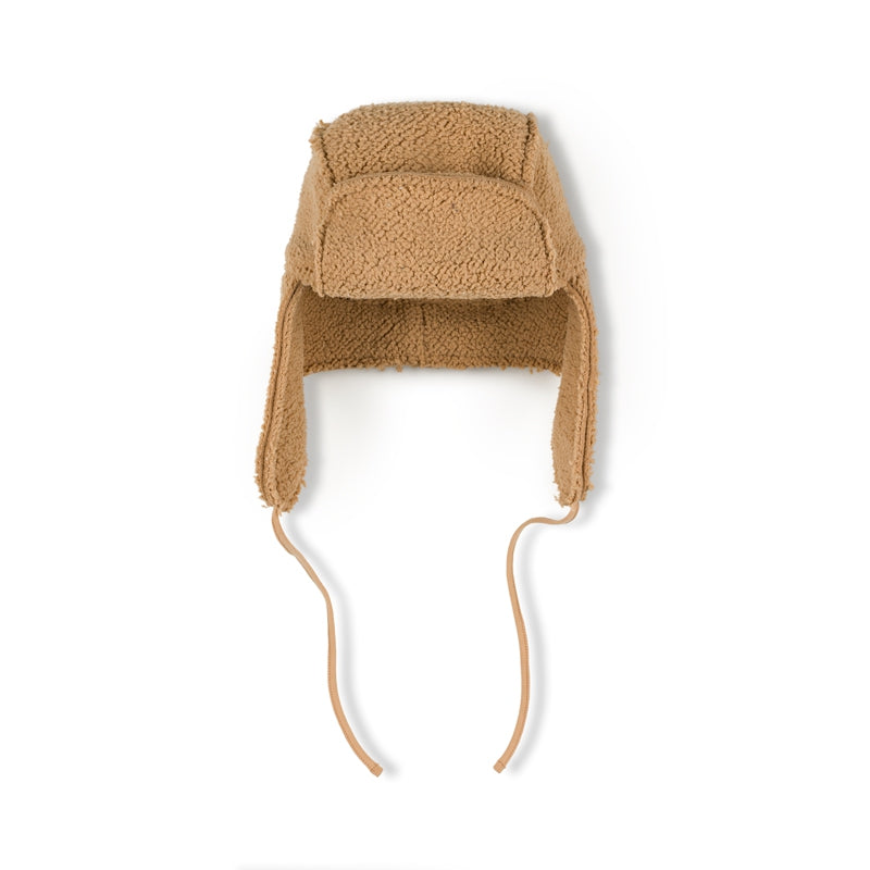 【nixnut】Winter Hat Camel 帽子 6-12ｍ,1y,2-3y,4-6y  | Coucoubebe/ククベベ