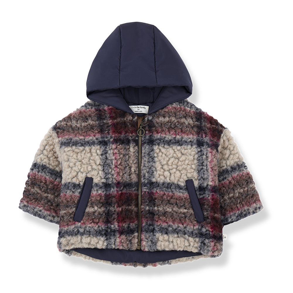 【1＋in the family】HANS hooded jacket dark-blue ジャケット 18m,24m,36m,48m  | Coucoubebe/ククベベ
