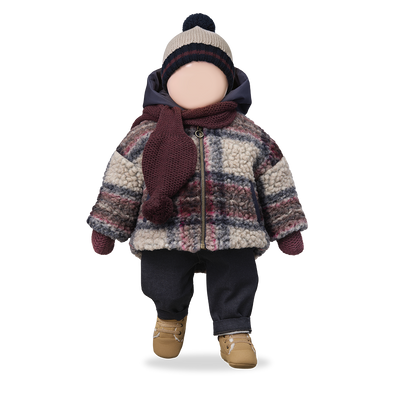 【1＋in the family】HANS hooded jacket dark-blue ジャケット 18m,24m,36m,48m（Sub Image-2） | Coucoubebe/ククベベ
