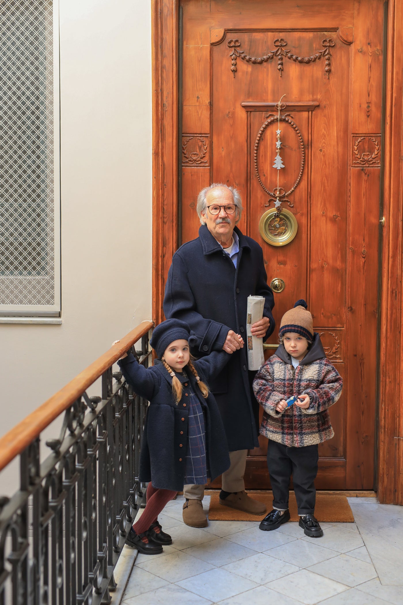 【1＋in the family】HANS hooded jacket dark-blue ジャケット 18m,24m,36m,48m  | Coucoubebe/ククベベ