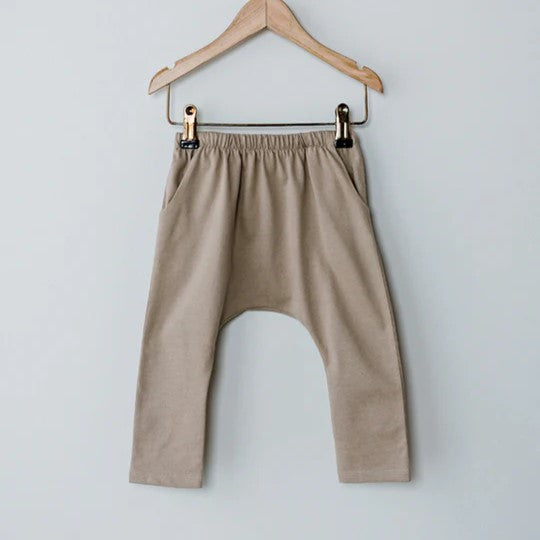 【THE SIMPLE FOLK】The Harem Trouser mushroom パンツ 6-9m,9-12m,12-18m,18-24m,2-3y,3-4y  | Coucoubebe/ククベベ