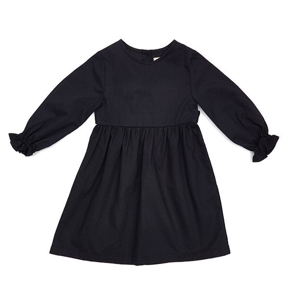 【AS WE GROW】【30%OFF】Holiday Dress - Handmade Navy ワンピース 3-5y  | Coucoubebe/ククベベ