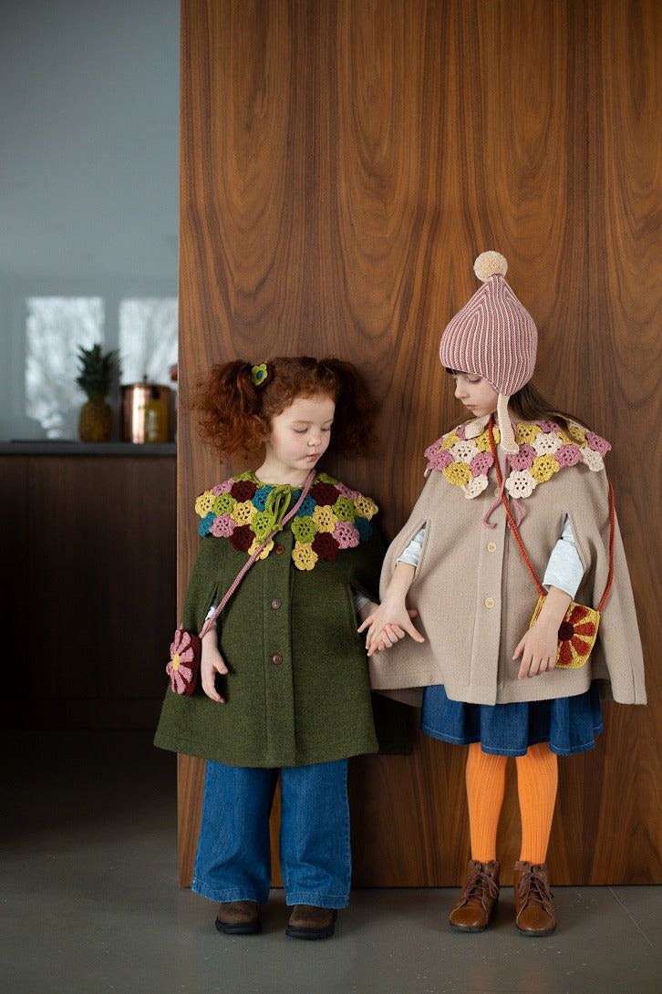 Kalinka】【40%OFF】Evelyn Poncho Cloud ポンチョ 2y,4y | Coucoubebe