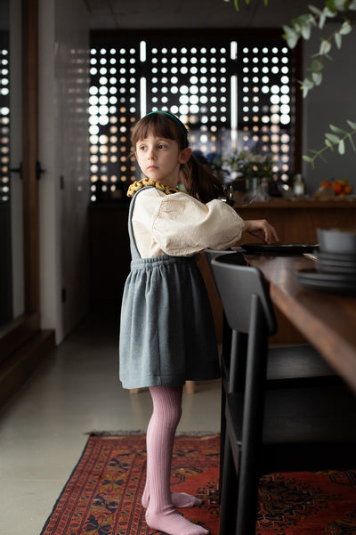 【Kalinka】Liana Pinafore Chalk ワンピース 2y,4y（Sub Image-2） | Coucoubebe/ククベベ