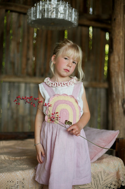 【Kalinka】【30%OFF】Liana Top Milky White タンクトップ 2y,4y,6y（Sub Image-4） | Coucoubebe/ククベベ