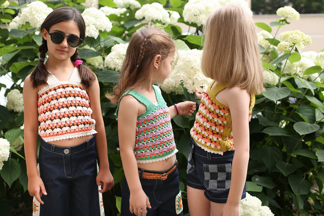 Kalinka】【40%OFF】Isabelle Top Milk タンクトップ 2y,4y 