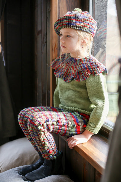 Kalinka】Kalina Beret Peppermint ベレー帽 1-3y,3-5y