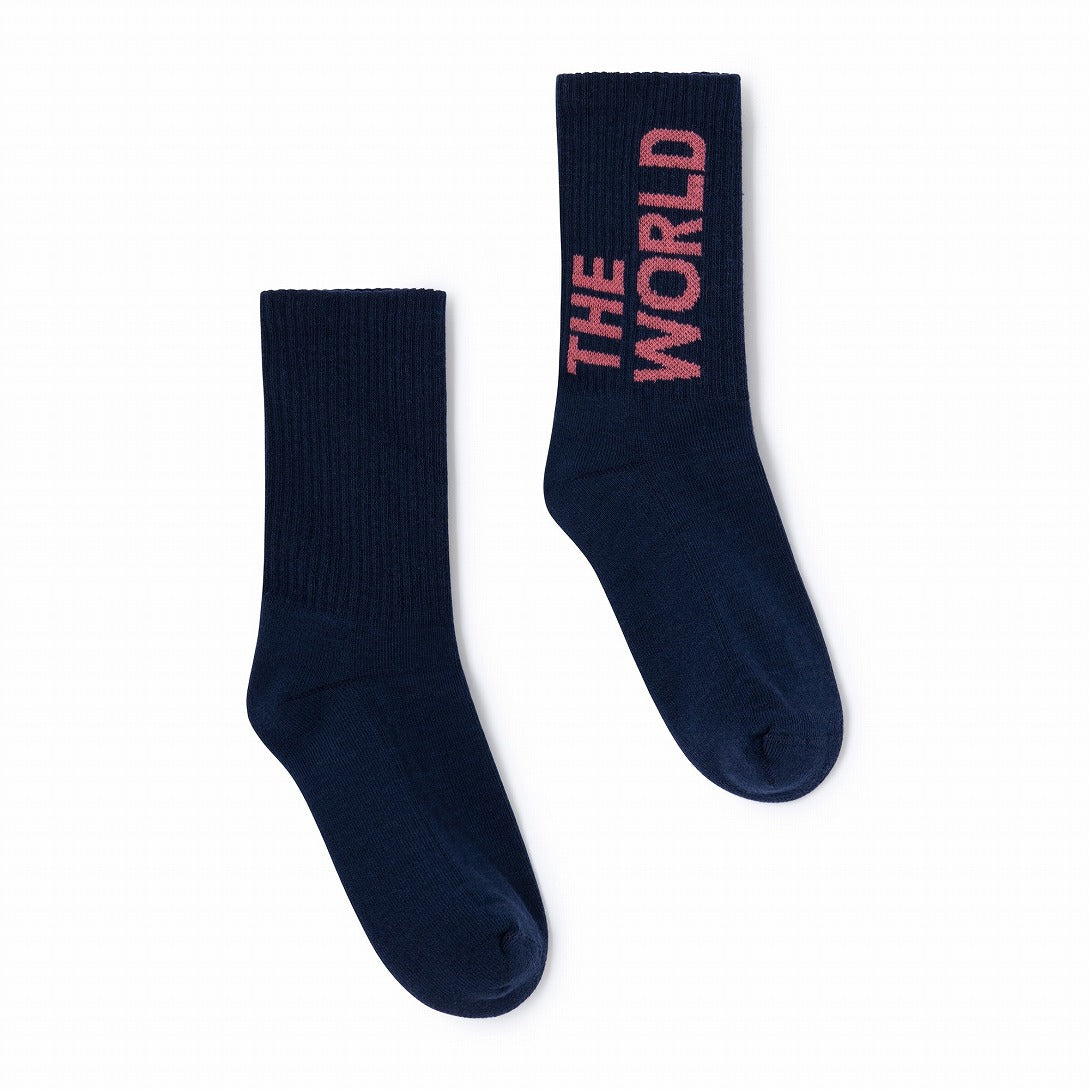 【LETTER TO THE WORLD】LTTW SOCKS MIDNIGHT 靴下 25/27,28/30,31/33  | Coucoubebe/ククベベ