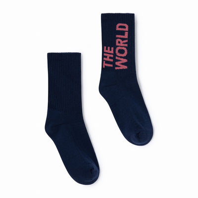 【LETTER TO THE WORLD】LTTW SOCKS MIDNIGHT 靴下 25/27,28/30,31/33（Sub Image-2） | Coucoubebe/ククベベ