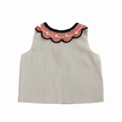 Kalinka】Lulla Top Milk タンクトップ 2y,4y | Coucoubebe/ククベベ