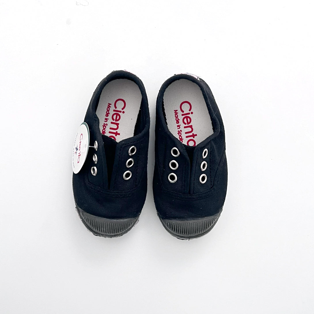 【Cienta】Deck shoes NEGRO デッキシューズ size21-26  | Coucoubebe/ククベベ