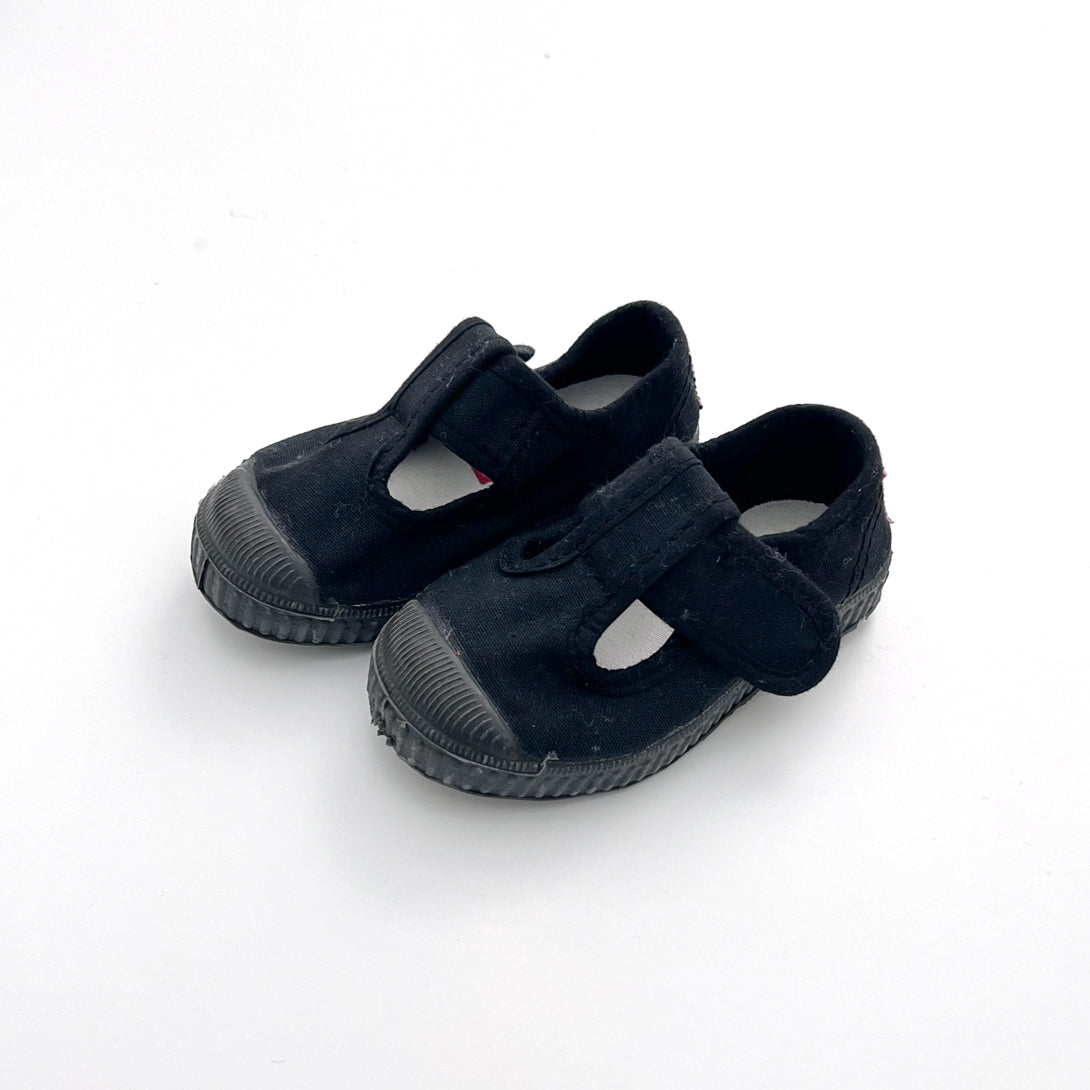 【Cienta】T strap shoes dyed NEGRO Tストラップシューズ size21-26  | Coucoubebe/ククベベ