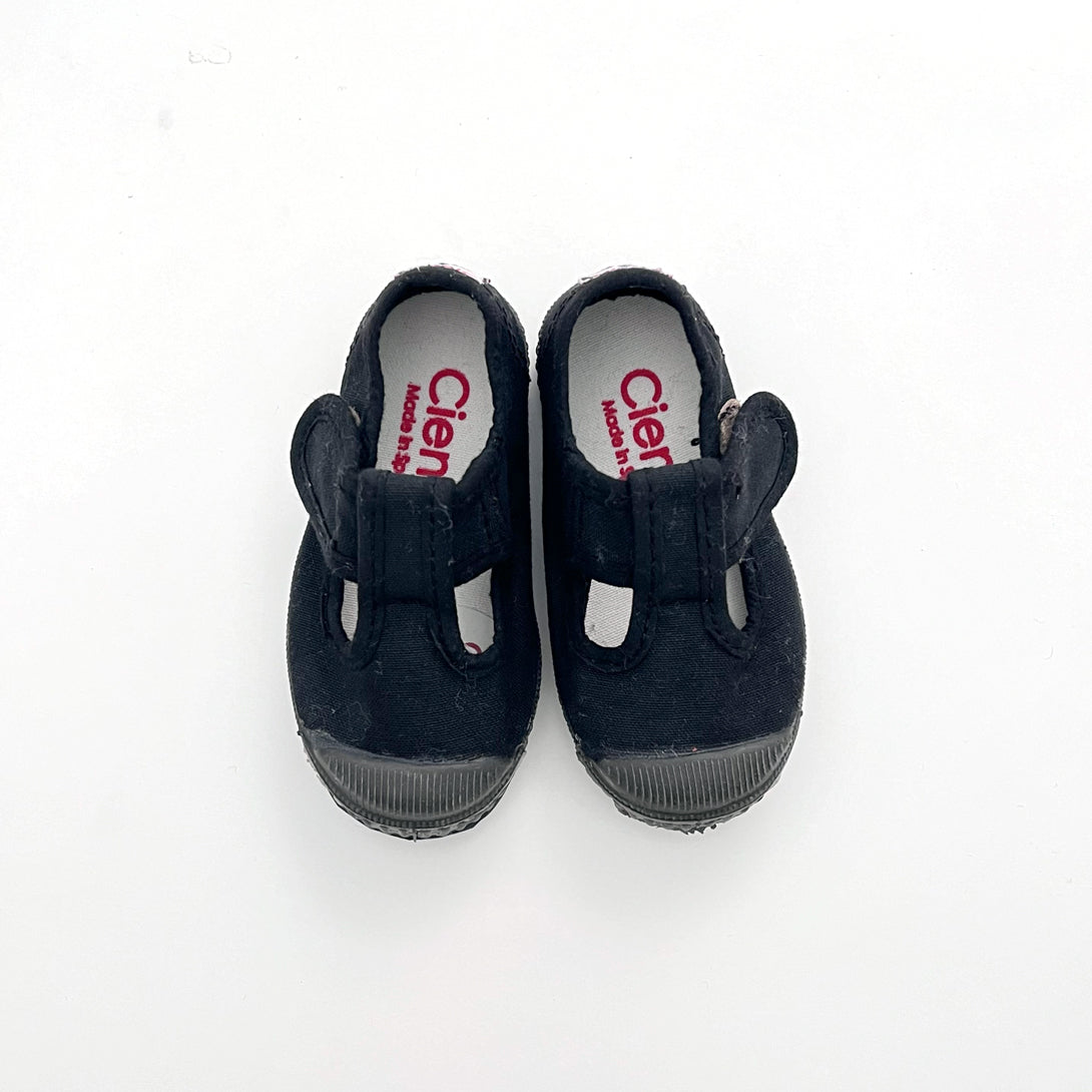 【Cienta】T strap shoes dyed NEGRO Tストラップシューズ size21-26  | Coucoubebe/ククベベ