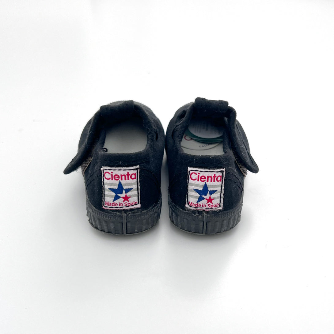 【Cienta】T strap shoes dyed NEGRO Tストラップシューズ size21-26  | Coucoubebe/ククベベ