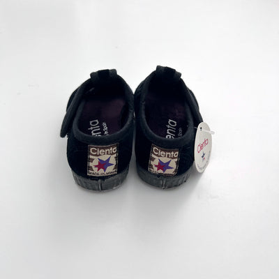 【Cienta】T strap shoes velour  NEGRO ベロアTストラップシューズ size21-26（Sub Image-3） | Coucoubebe/ククベベ