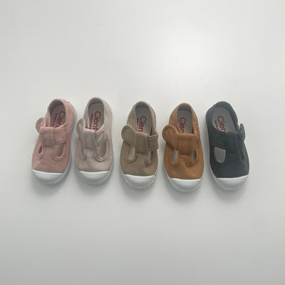 【Cienta】T strap shoes dyed Cana Tストラップシューズ マスタード size21-29（Sub Image-3） | Coucoubebe/ククベベ