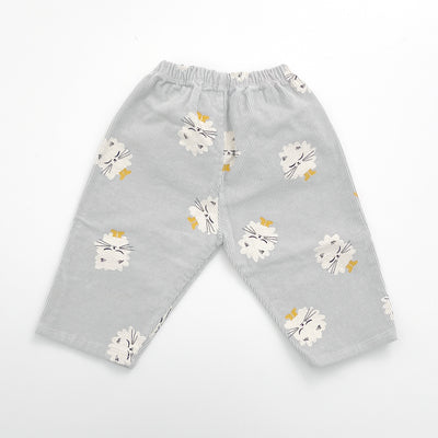 【lotiё kids】BABY WIDE GREY パンツ 12/18m,18/24m（Sub Image-3） | Coucoubebe/ククベベ