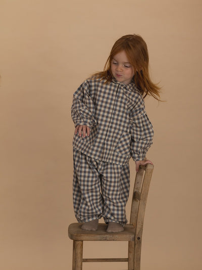 【organic zoo】Shoreline Gingham Lodge Pants パンツ 6-12M,1-2Y,2-3Y,3-4Y,4-5Y（Sub Image-12） | Coucoubebe/ククベベ