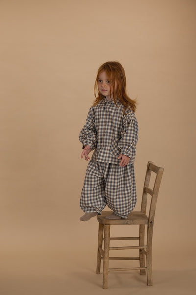【organic zoo】Shoreline Gingham Lodge Pants パンツ 6-12M,1-2Y,2-3Y,3-4Y,4-5Y（Sub Image-13） | Coucoubebe/ククベベ