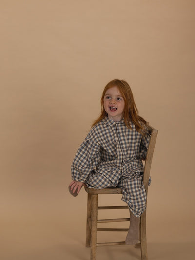 【organic zoo】Shoreline Gingham Lodge Pants パンツ 6-12M,1-2Y,2-3Y,3-4Y,4-5Y（Sub Image-14） | Coucoubebe/ククベベ
