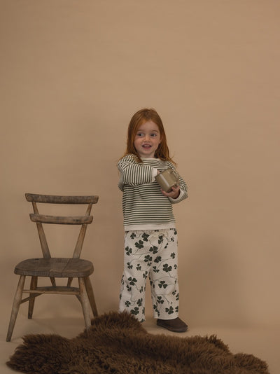【organic zoo】Clover Wide Leg Pants Undyed パンツ 6-12M,1-2Y,2-3Y,3-4Y,4-5Y（Sub Image-16） | Coucoubebe/ククベベ