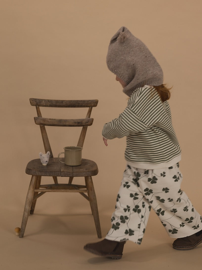 【organic zoo】Clover Wide Leg Pants Undyed パンツ 6-12M,1-2Y,2-3Y,3-4Y,4-5Y  | Coucoubebe/ククベベ