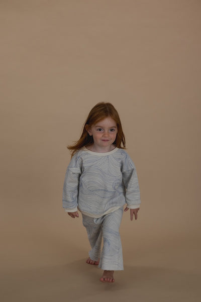 【organic zoo】Seascape Wide Leg Pants Undyed パンツ 6-12M,1-2Y,2-3Y,3-4Y,4-5Y（Sub Image-13） | Coucoubebe/ククベベ