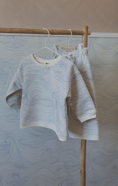 【organic zoo】Seascape Wide Leg Pants Undyed パンツ 6-12M,1-2Y,2-3Y,3-4Y,4-5Y（Sub Image-24） | Coucoubebe/ククベベ
