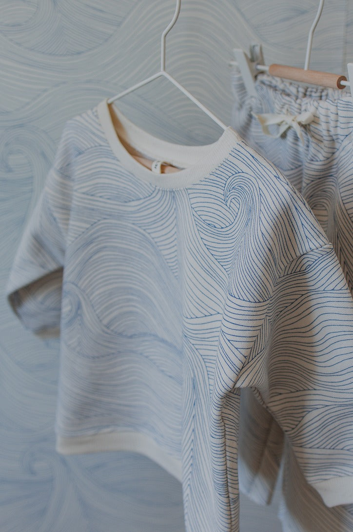 【organic zoo】Seascape Sweatshirt  Undyed スウェット 6-12M,1-2Y,2-3Y,3-4Y,4-5Y  | Coucoubebe/ククベベ
