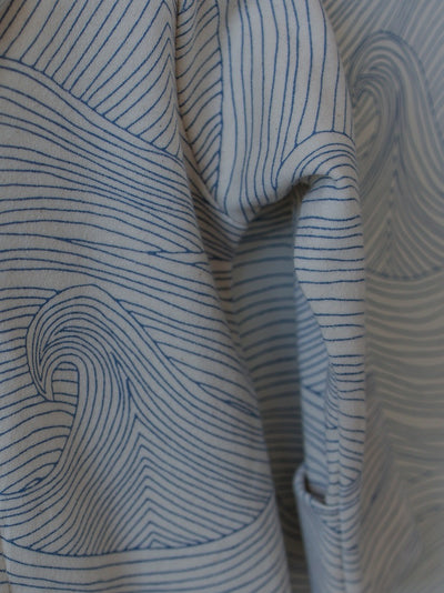 【organic zoo】Seascape Zip Sleepsuit Undyed ロンパース 0-3M,3-6M,6-12M（Sub Image-16） | Coucoubebe/ククベベ