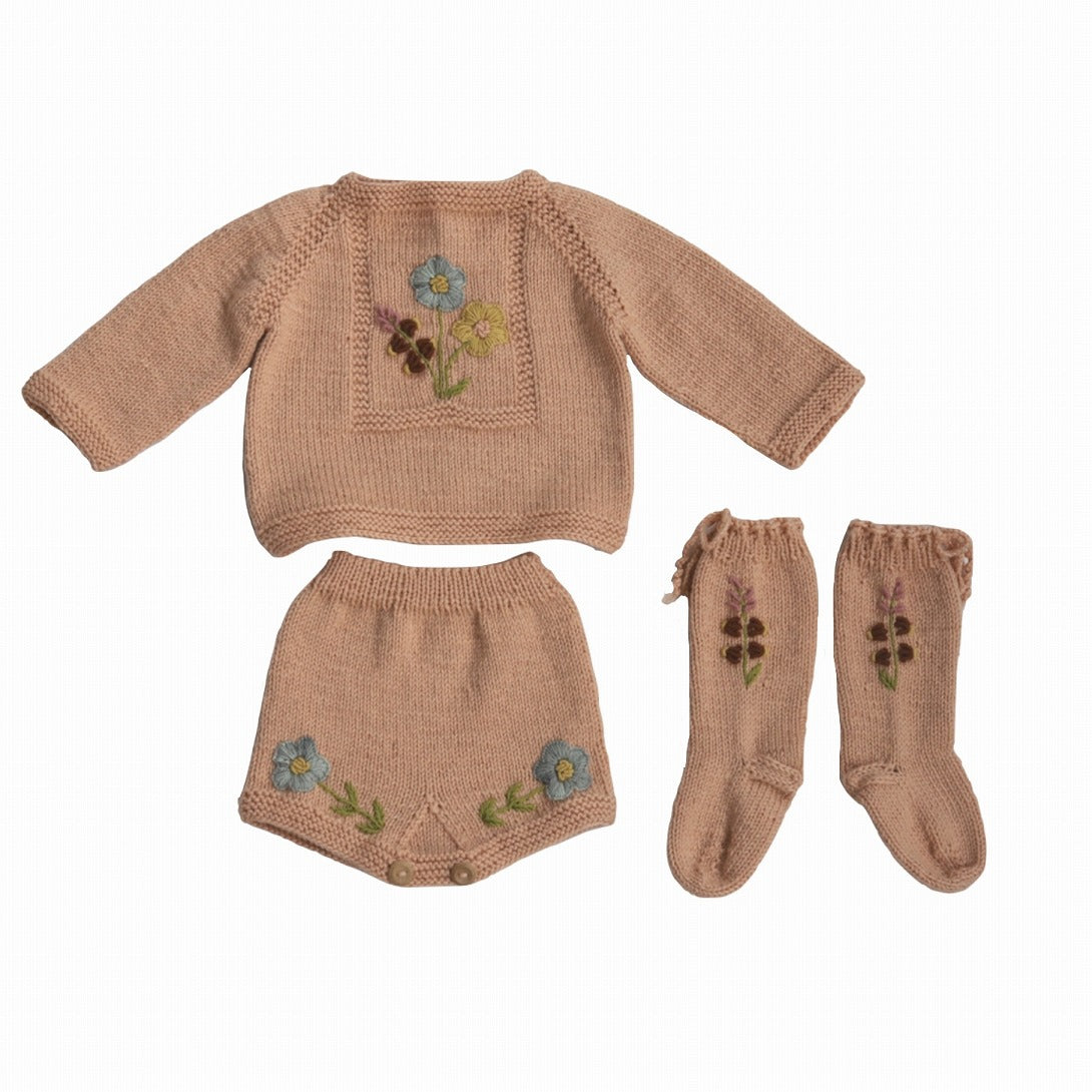 【Kalinka】Emma Set Peach ベビー服セット 18m,2y  | Coucoubebe/ククベベ