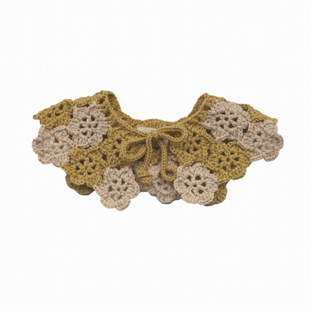 Kalinka カラフルニット襟 ホワイトロンパース 18-24m Kihanan - 北欧